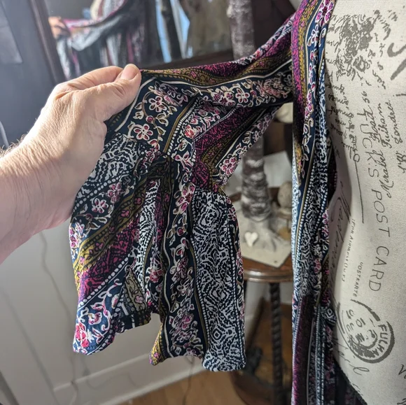 Bohemian Multicolor Maxi Dress - Picture 16 of 16